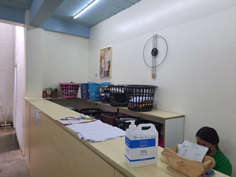 フィリピン留学 Cebu21 - CG Banilad-Laundry-1